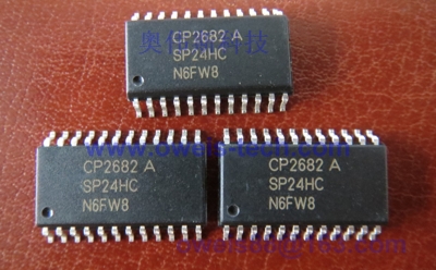 CP2682SP24-A1 启攀微8键触摸按键IC 触摸芯片