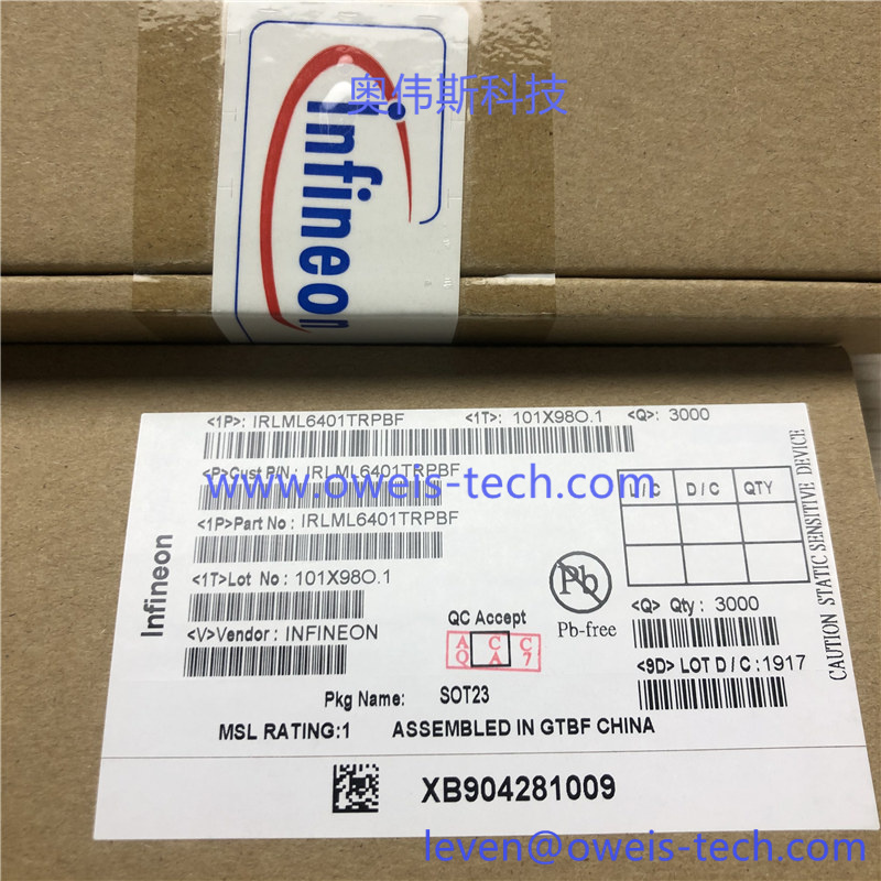 IRLML6401TRPBF 奥伟斯科技