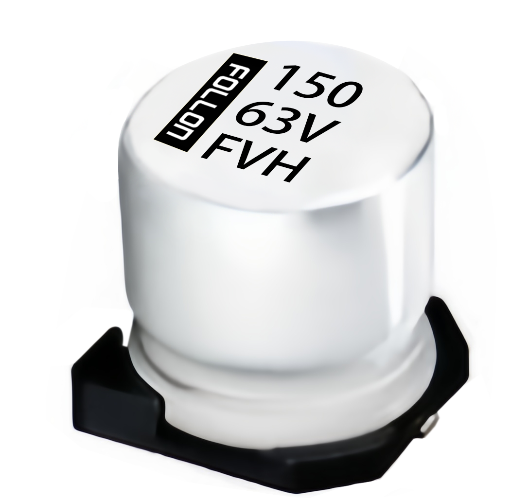 富隆电子 FVH 贴片式铝电解电容器 63V   150uF 12.5*13.5